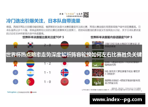 世界杯热点赔率走势深度解析阵容轮换如何左右比赛胜负关键
